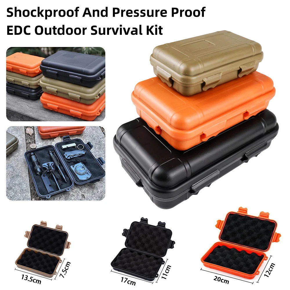 Fishing Equipment Bag - Caixa de Armazenamento Plástica Impermeável Selada