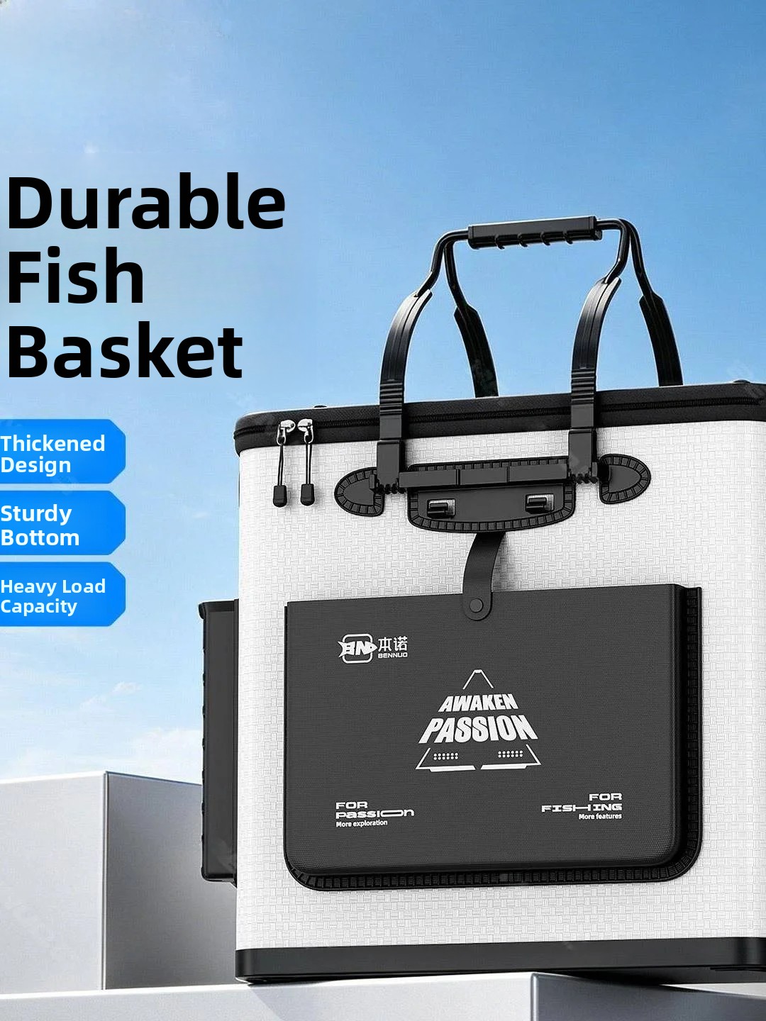 Benno 2026 Nova Bolsa de Armaz - Fishing Equipment Bag avaliação e preço