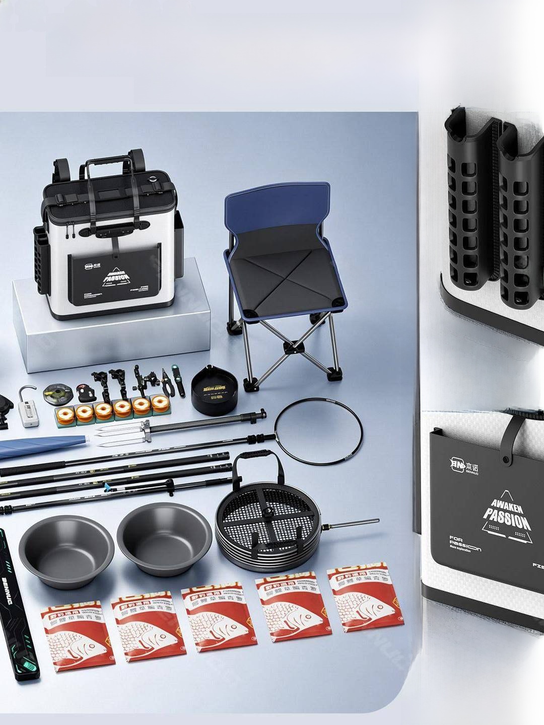 Benno 2026 Nova Bolsa de Armaz - Fishing Equipment Bag avaliação e preço