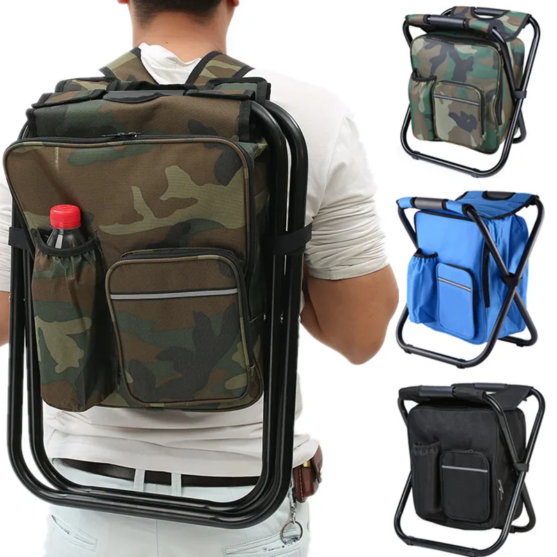 2 em 1 dobrável cadeira de pes - Fishing Equipment Bag avaliação e preço