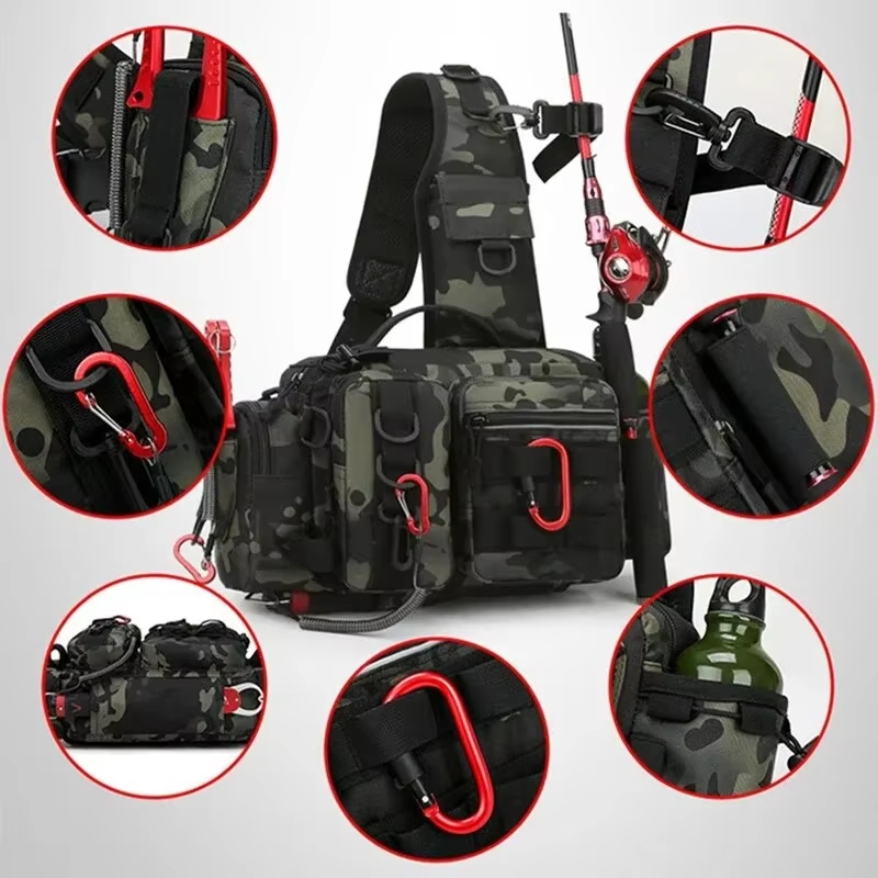 Bolsa de Cintura Tática para C - Fishing Equipment Bag avaliação e preço