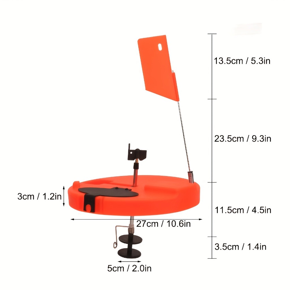 1PC Isca de Pesca no Gelo Tudo - Ice Fishing Tip Up avaliação e preço